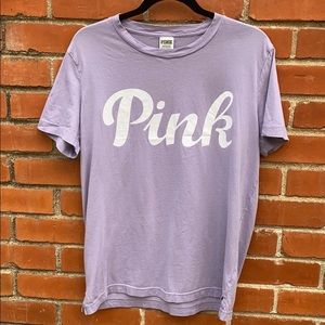 Pink Short Sleeve Campus Tee